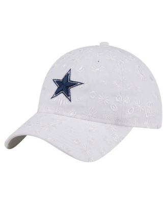 Women's White Dallas Cowboys Floral 9TWENTY Adjustable Hat