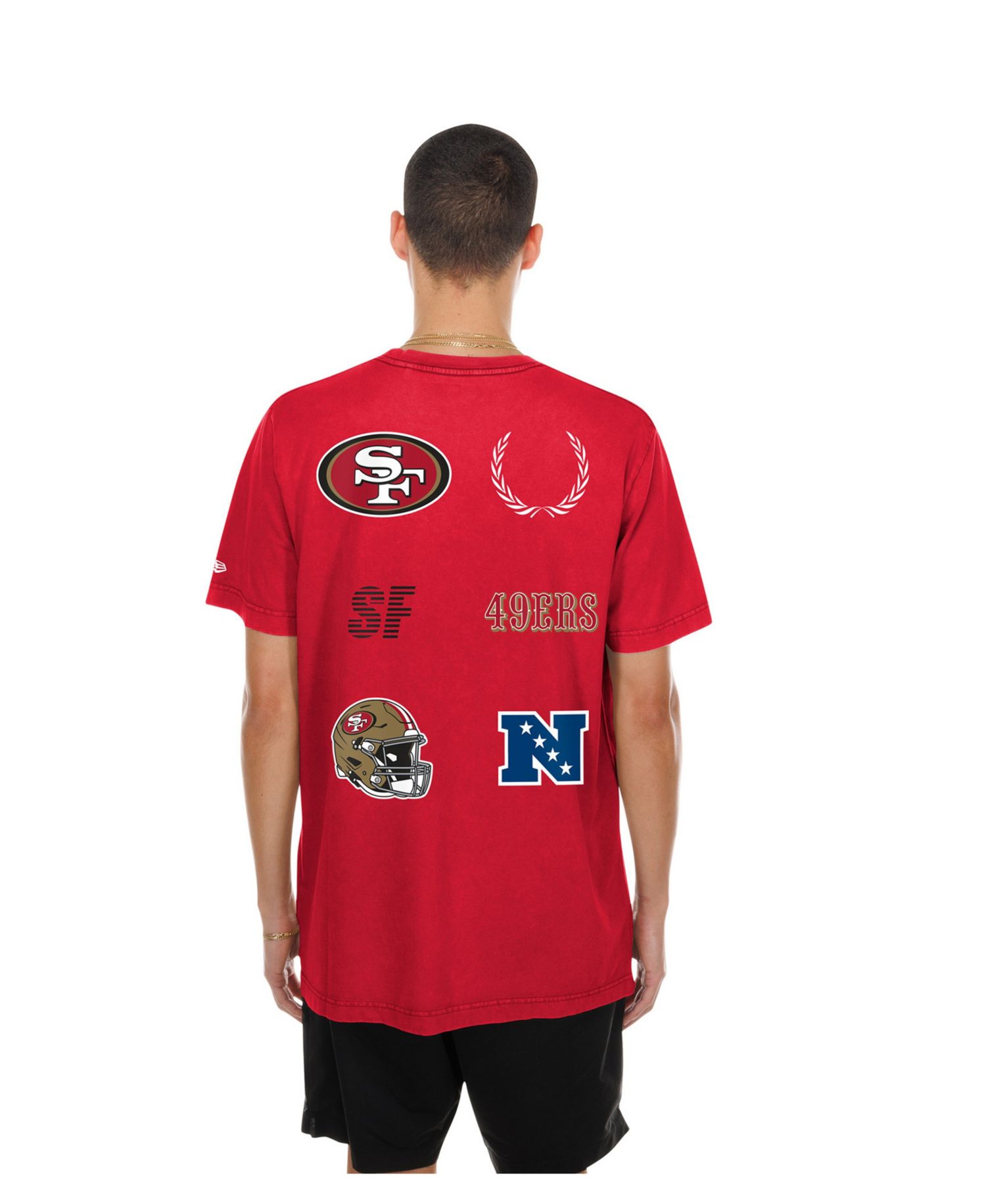 Men's Scarlet San Francisco 49ers Match T-Shirt