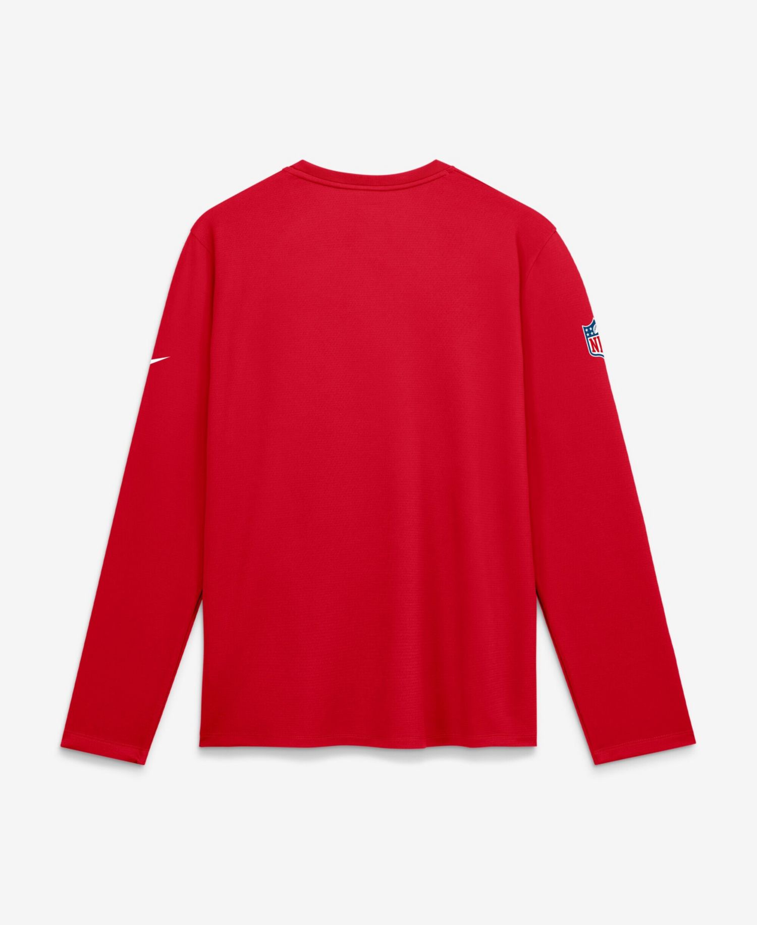 Men's Red Buffalo Bills Sideline Coaches UV Dri-FIT Long Sleeve Shirt