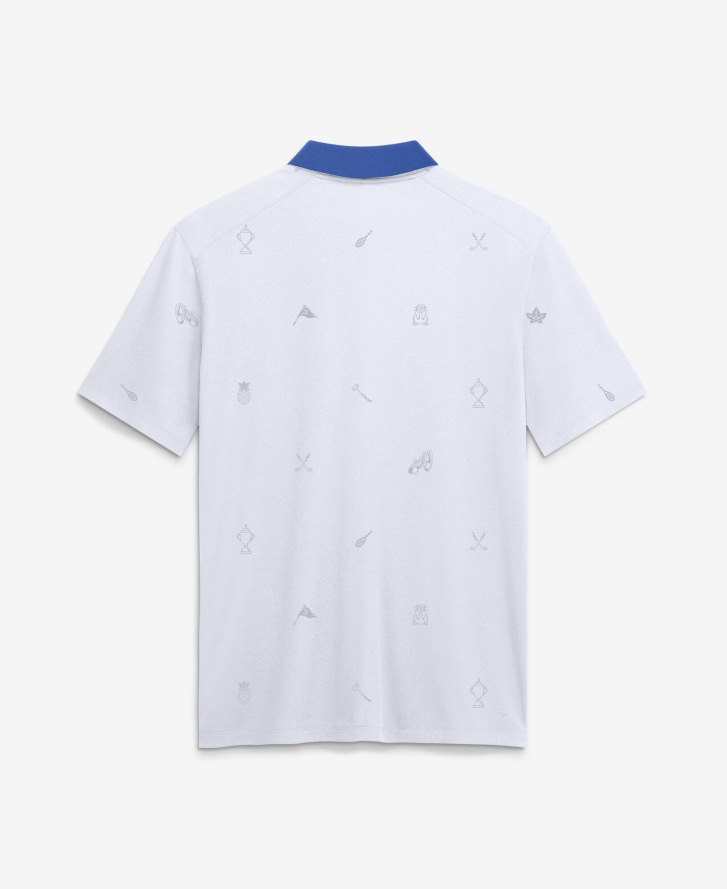 Men's White Kentucky Wildcats Vapor Pattern Dri-FIT Polo Shirt