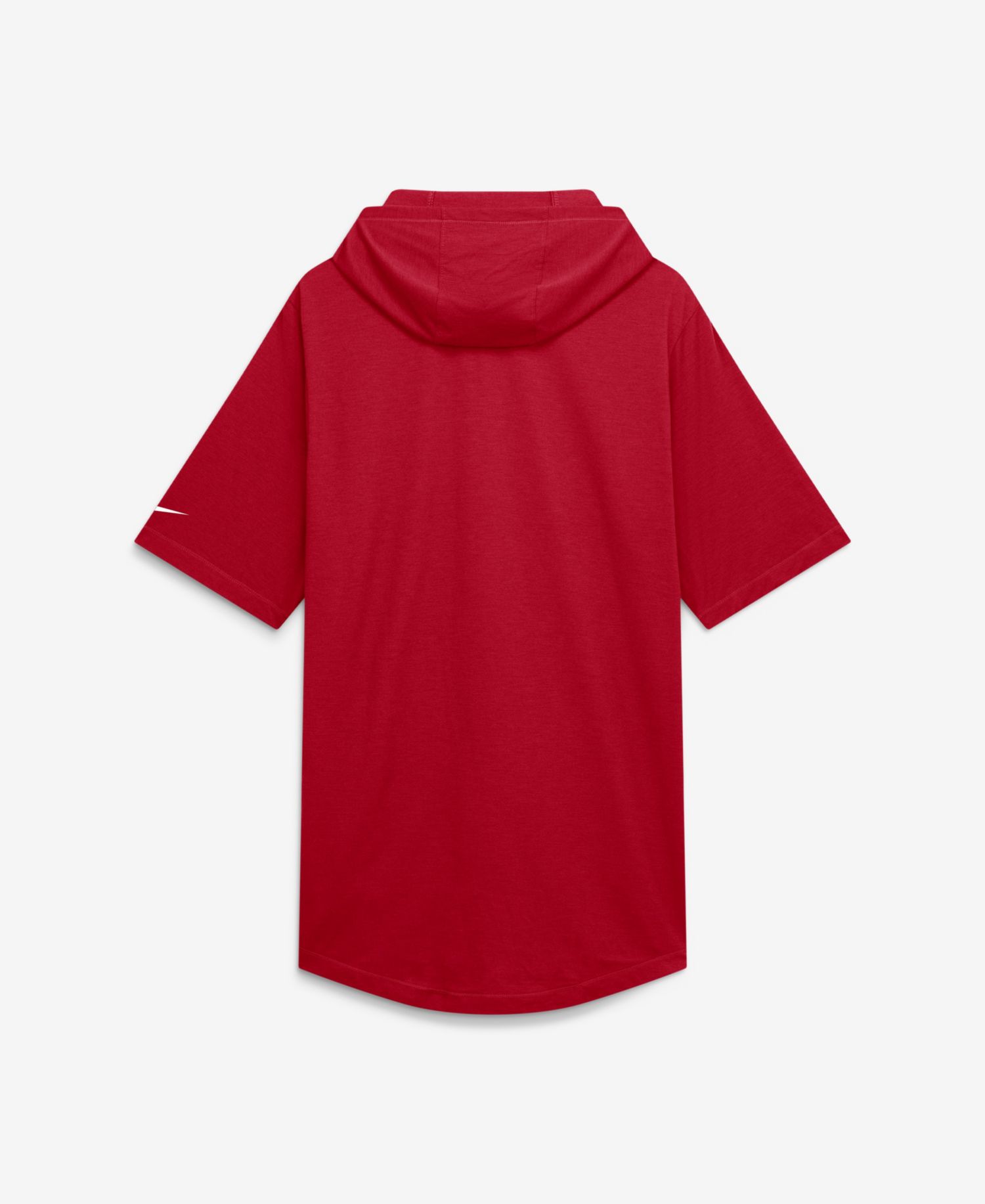 Men's Red Buffalo Bills Tri-Blend Hooded T-Shirt