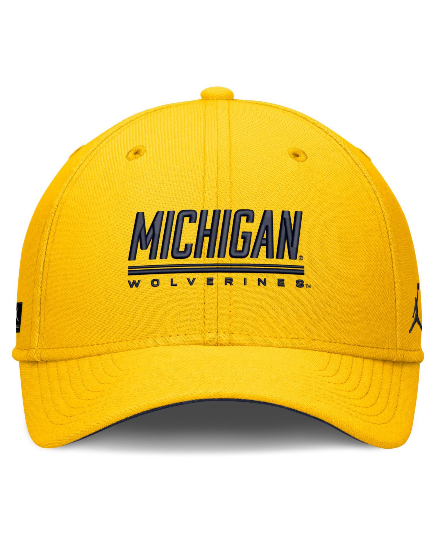 Men's Maize Michigan Wolverines Game Day Rise Swooshflex Hat