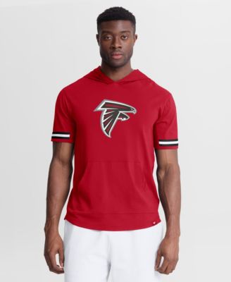 Men's Red Atlanta Falcons Optimal Play Short Sleeve Hooded T-Shirt