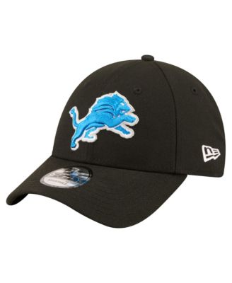 Men's Black Detroit Lions Core Team 9FORTY Adjustable Hat