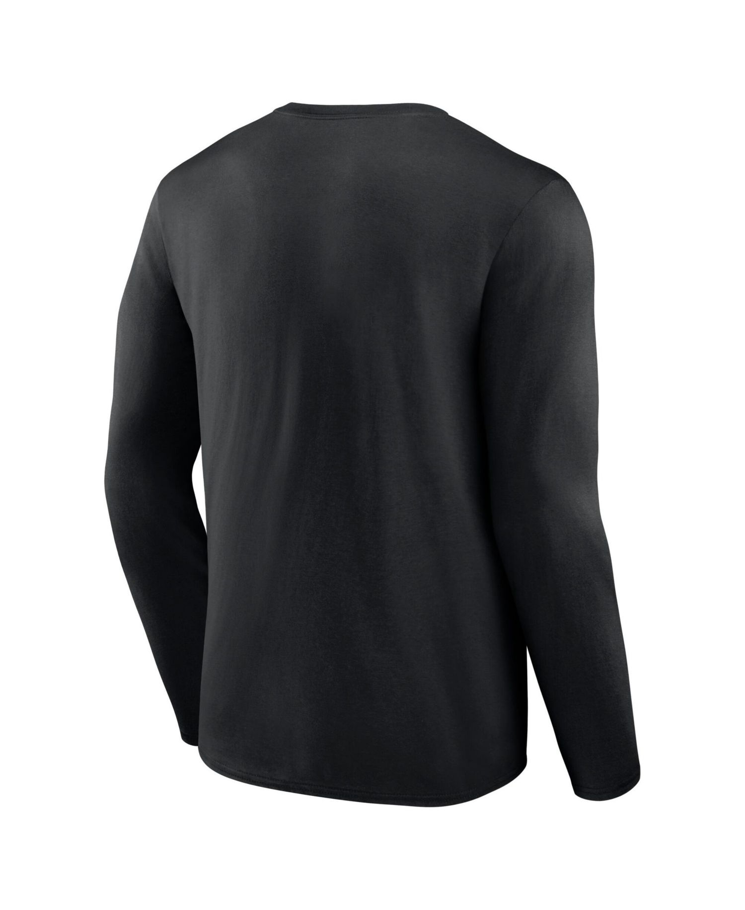 Men's Black Philadelphia Eagles Primary Logo Long Sleeve T-Shirt