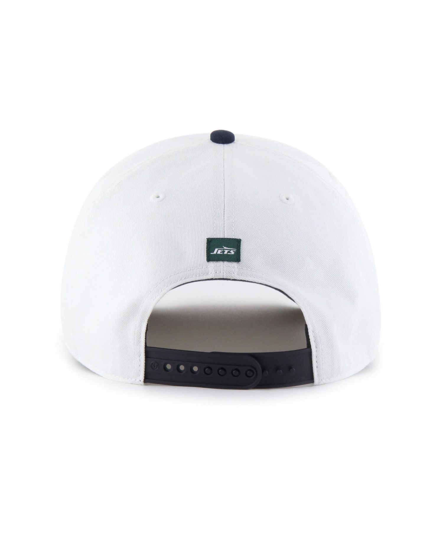 Men's White New York Jets Patriotic Overhand Hitch Adjustable Hat