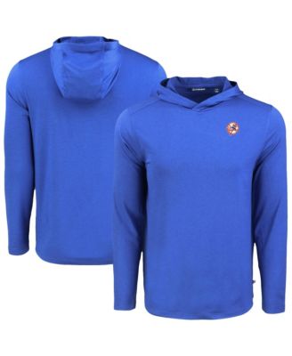 Men's Royal New York Yankees Coastline Epic Comfort Eco Long Sleeve Hoodie