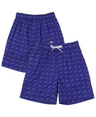 Big Boys and Girls Royal Buffalo Bills Fleur Swim Trunks