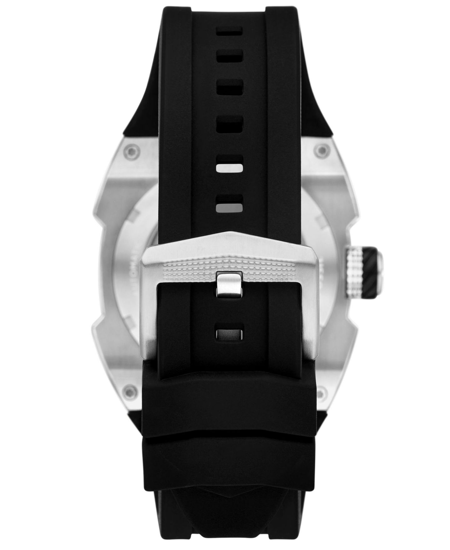 Мужские часы Fossil Machine X1 Automatic Black Silicone 44mm — фото 2