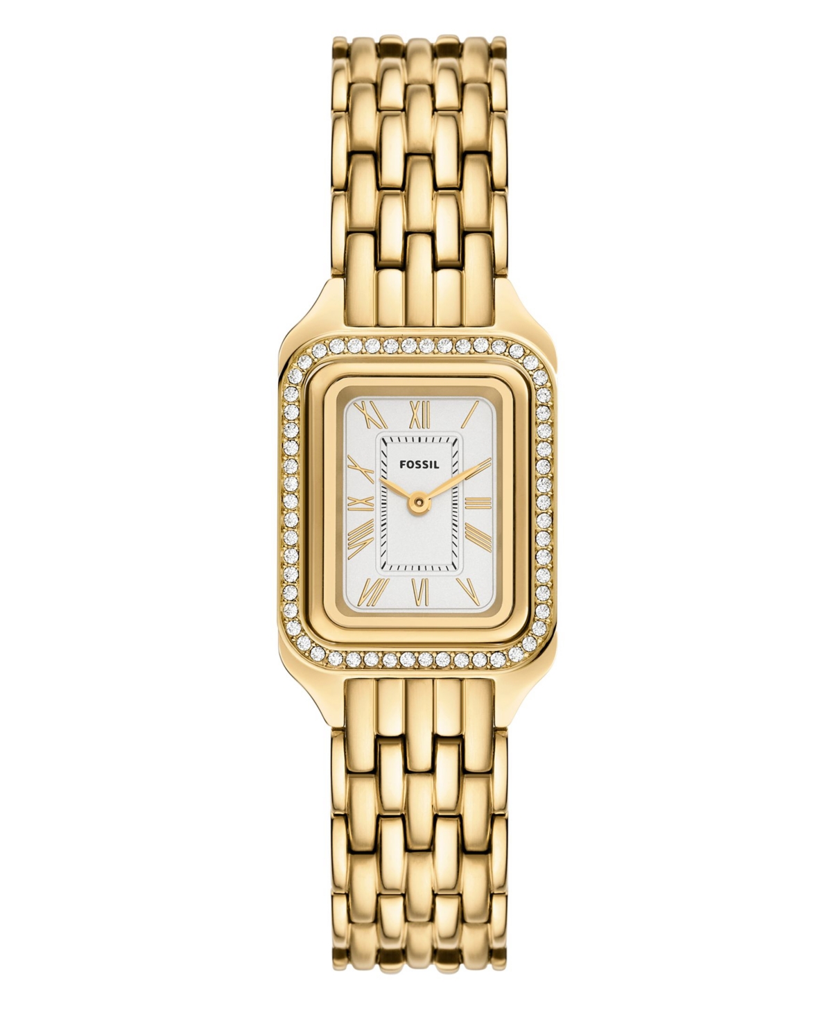 Fossil Women's Raquel Two-Hand Gold-Tone Stainless Steel Watch 23mm - Gold