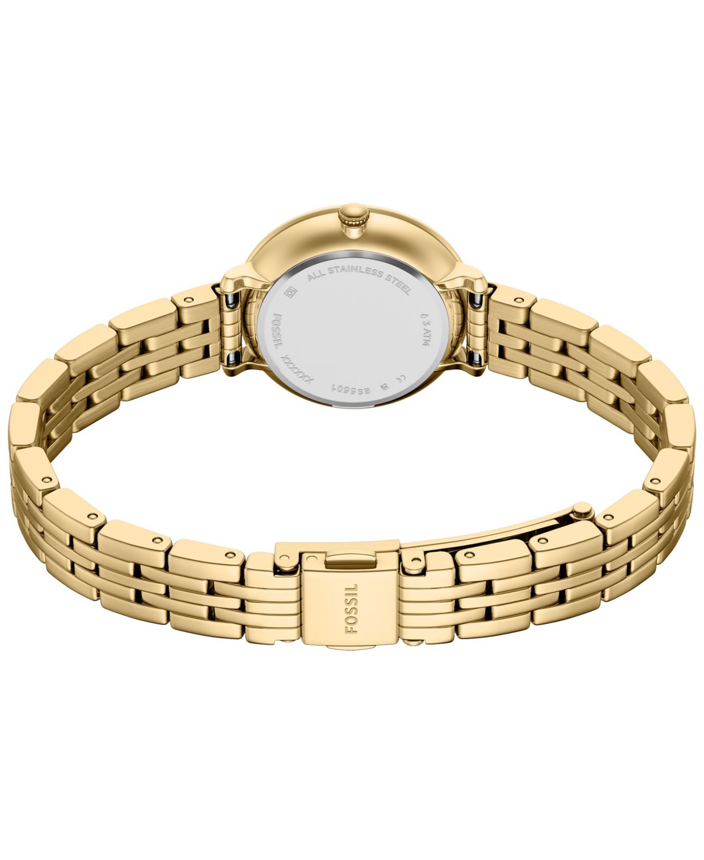 Женские часы Fossil Heidi Three-Hand Gold-Tone Stainless Steel Watch 26mm — фото 4