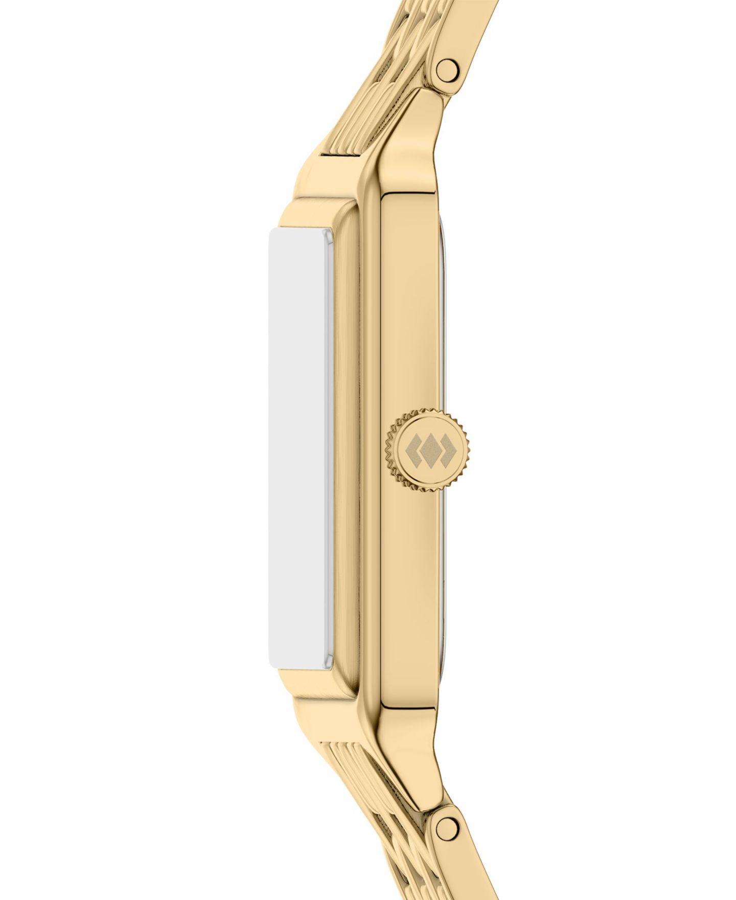 Женские часы Fossil Raquel Three-Hand Date Gold-Tone Stainless Steel Watch 23mm — фото 2