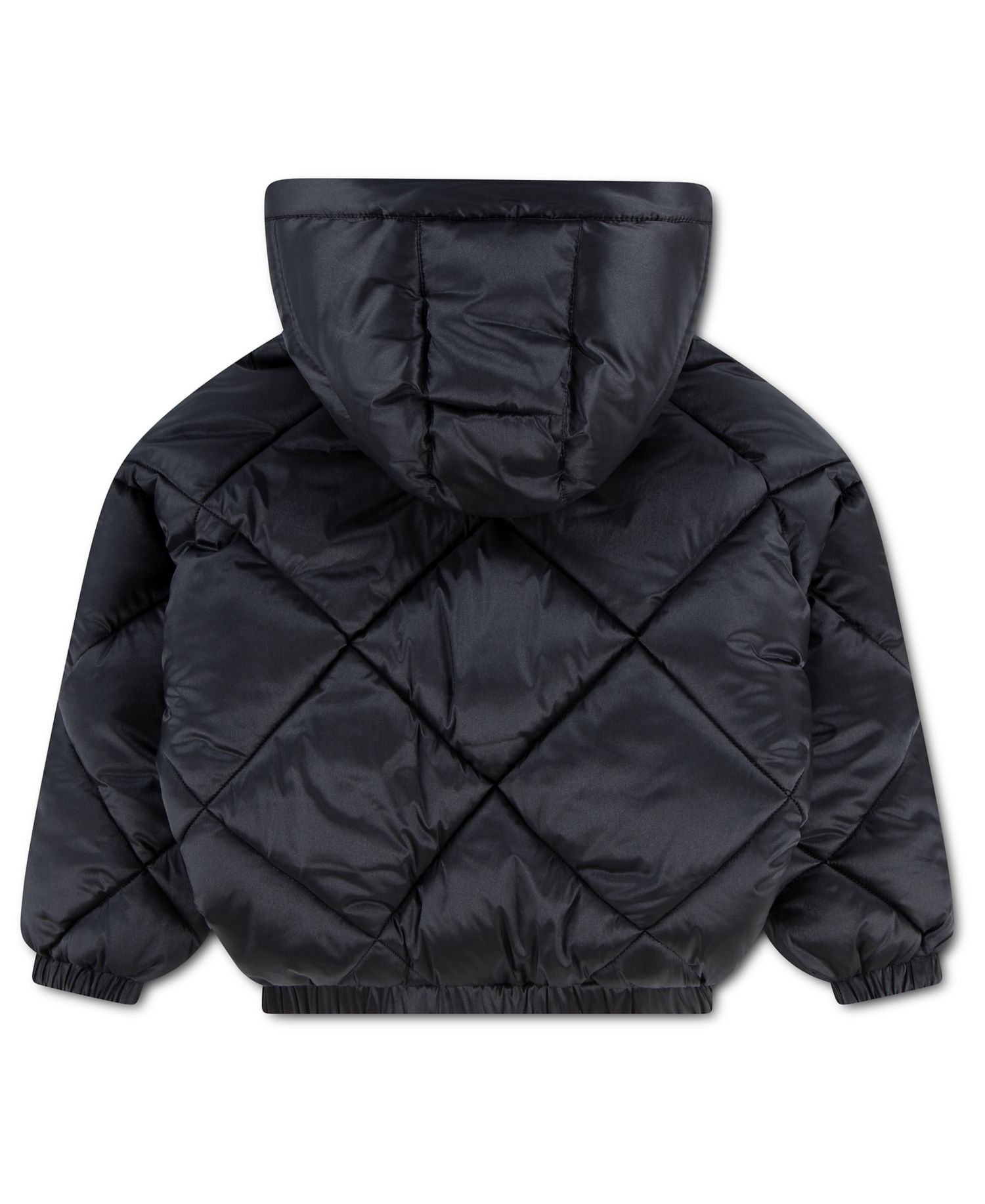 Girls' 7-16 Diamond Quilted Midweight Puffer Jacket