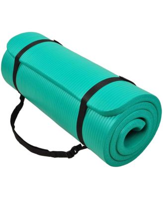 Yoga Mat Thick High Density Exercise Carrying Strap