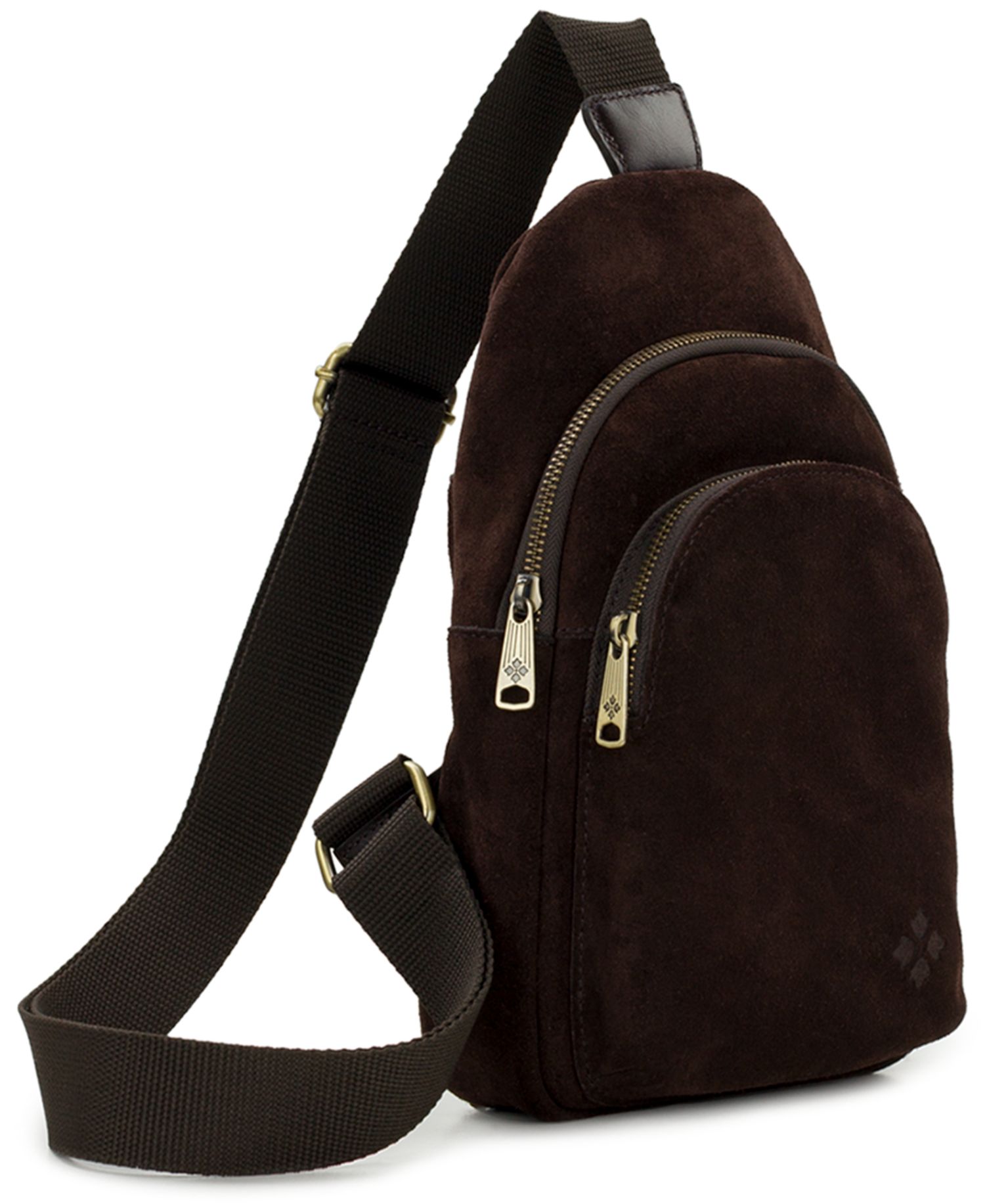 Melle Mini Suede Leather Sling Handbag