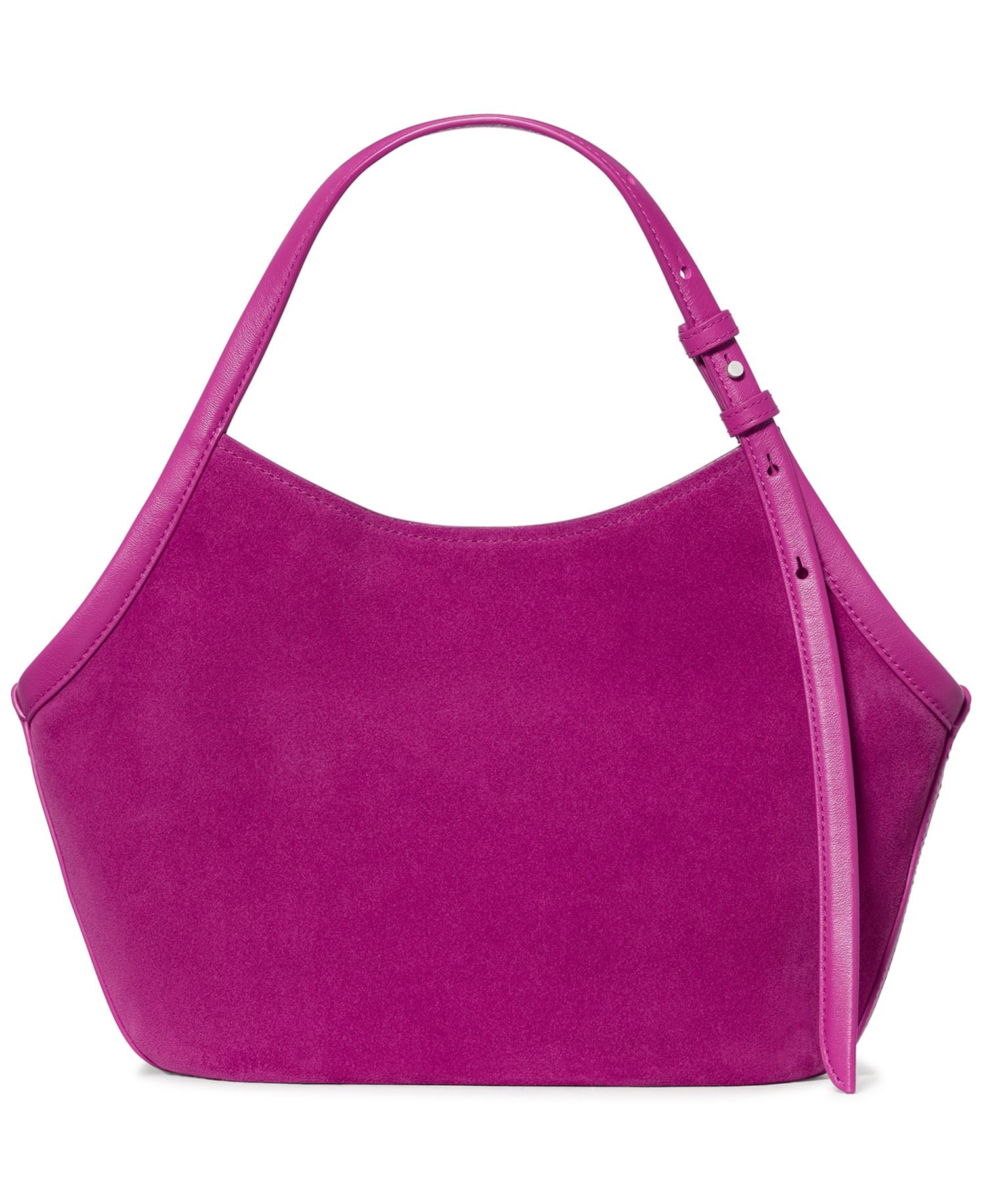 Deco Suede Tulip Small Tote Bag