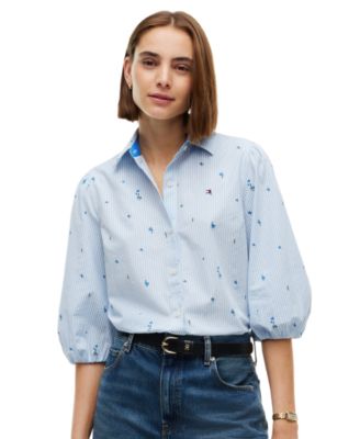Women's Printed 3/4-Sleeve Shirt