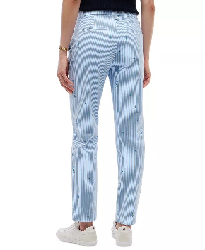 Women's Twill-Slim Chino Pants - thumbnail 7