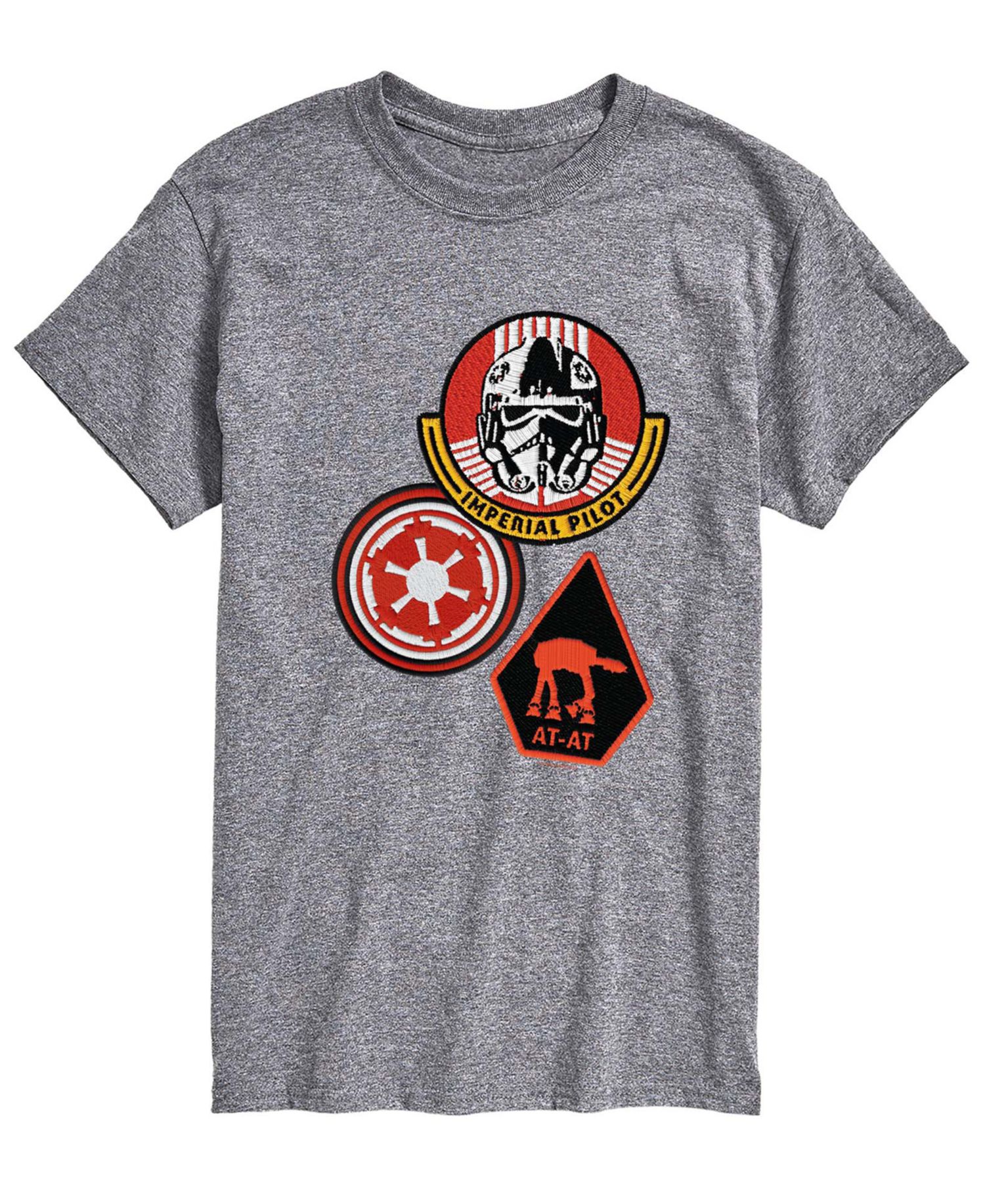 Men's The Mandalorian & Grogu Imperial Pilot Graphic T-Shirt