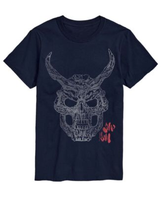 Men's Mortal Kombat Shao Kahn Vintage Faded Graphic T-Shirt