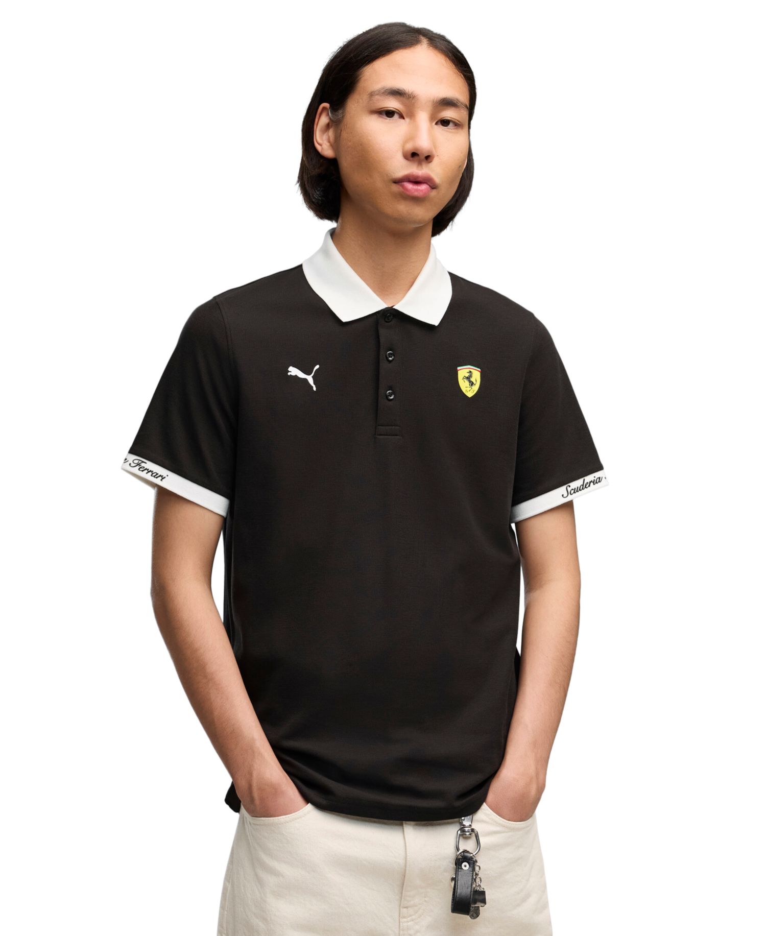 Men's Scuderia Ferrari Piquet Polo Shirt