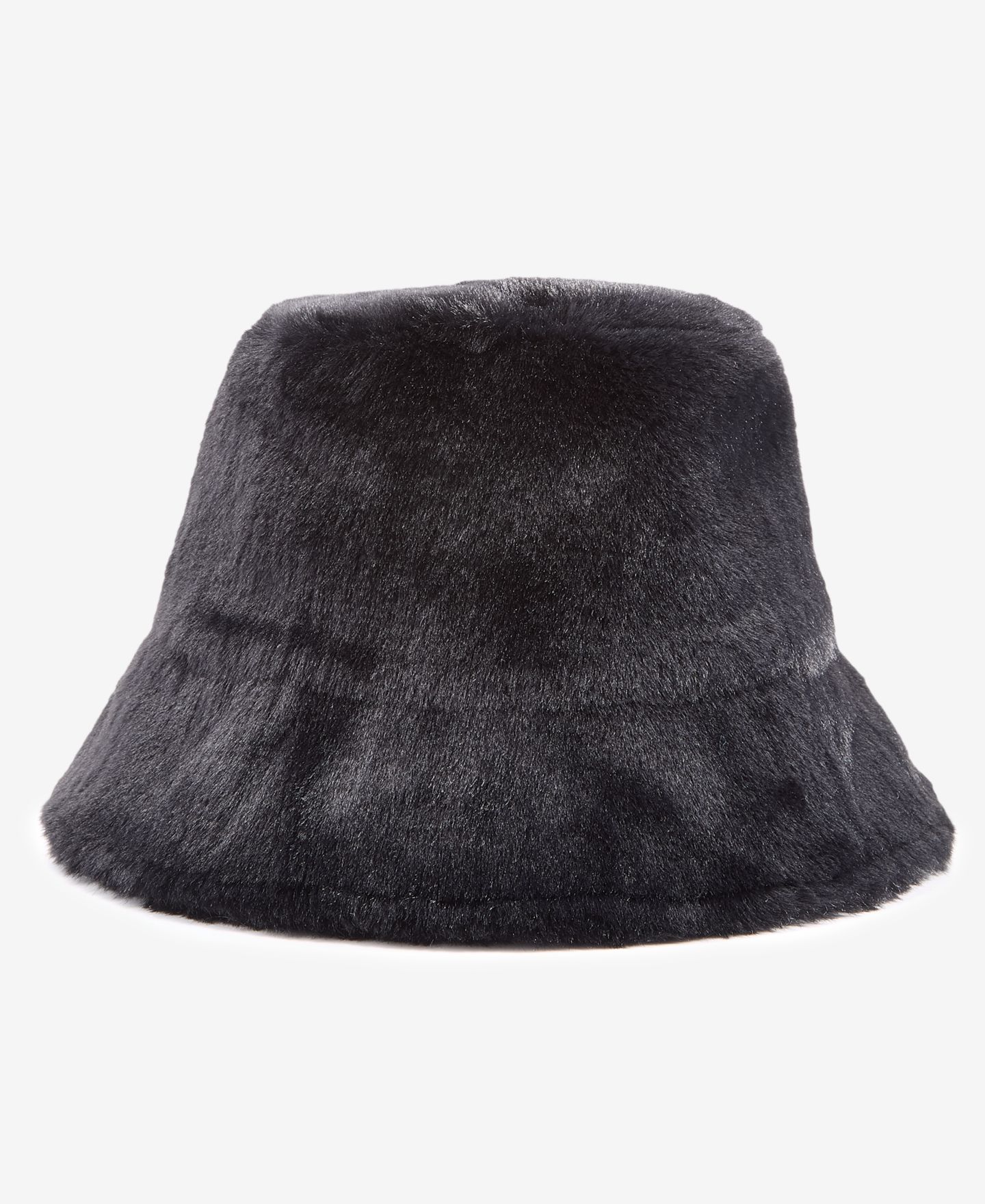 Женская панама I.N.C. International Concepts Faux-Fur and Fleece-Lined Bucket Hat, цвет: Чёрный — фото 4