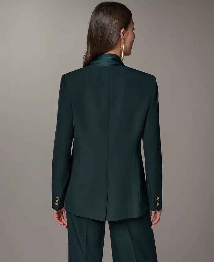 Women's Scarf Collar Blazer - thumbnail 7