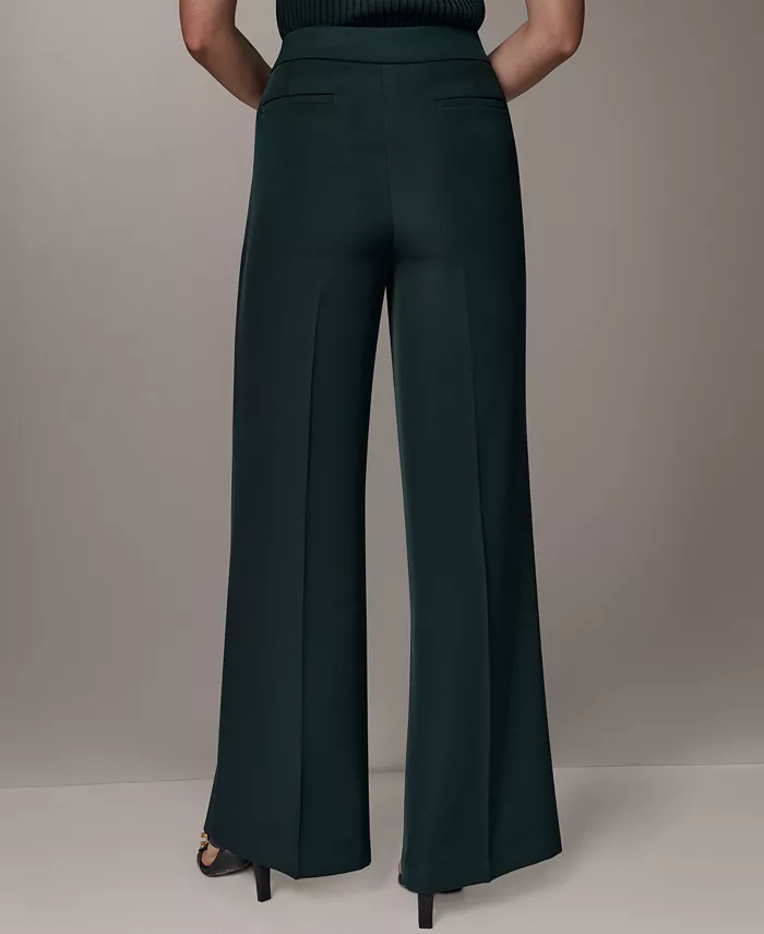 Women's Mid-Rise Wide-Leg Pants - thumbnail 5