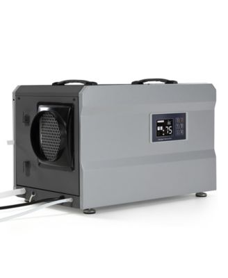 145 Pints Commercial Dehumidifier with Pump and Drain Hose, Large Dehumidifier for 1600 Sq. Ft Basements, Crawl Spaces