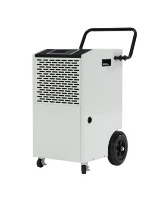 154 Pints Commercial Dehumidifier with Pump and Drain Hose, Heavy Duty Commercial Dehumidifier for Up to 7000 Sq. Ft Large Spaces