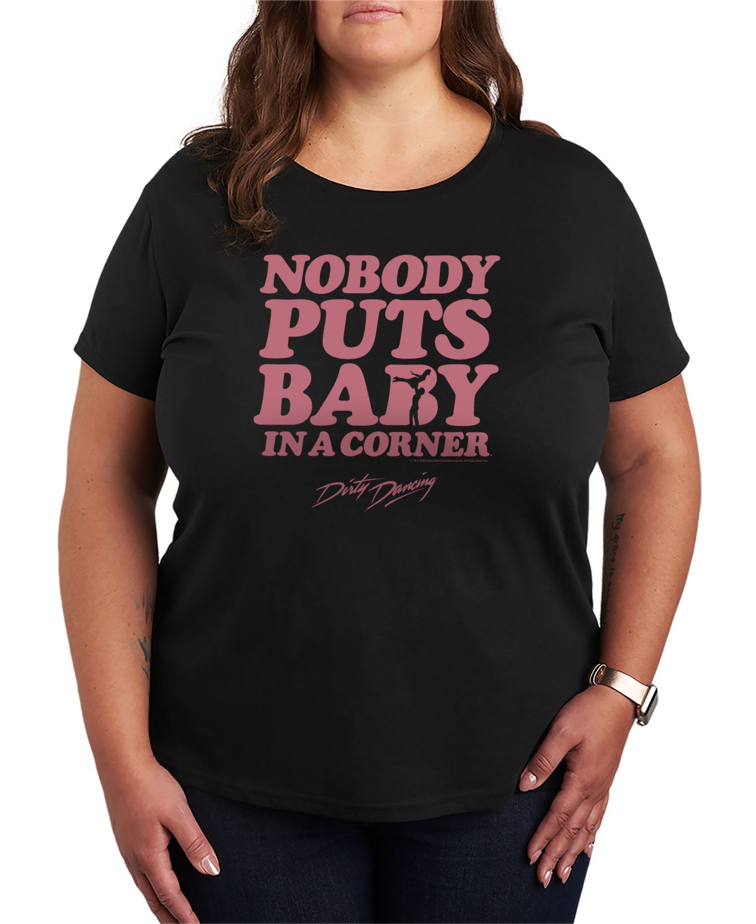 Plus Size Dirty Dancing Graphic T-Shirt