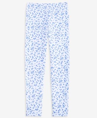 Girls' XS-XL Daisy Toss Printed Leggings