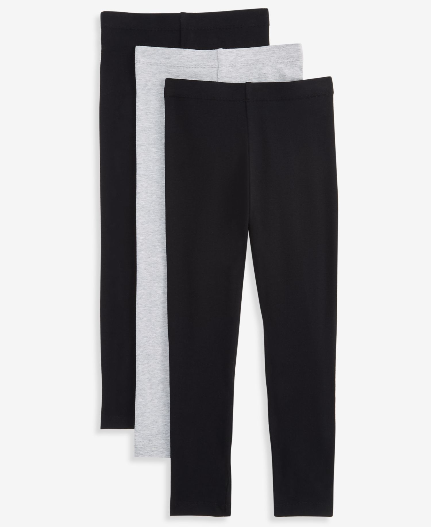 Girls’ Girls’ XS-XL, 2+1 Free Bonus Pack Leggings