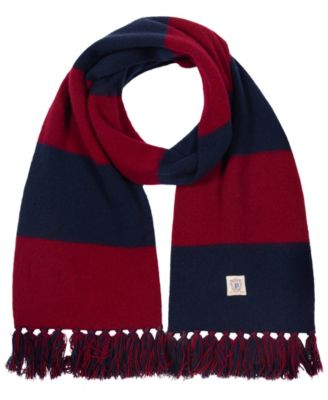 Men's Rugby Stripe Pattern Scarf