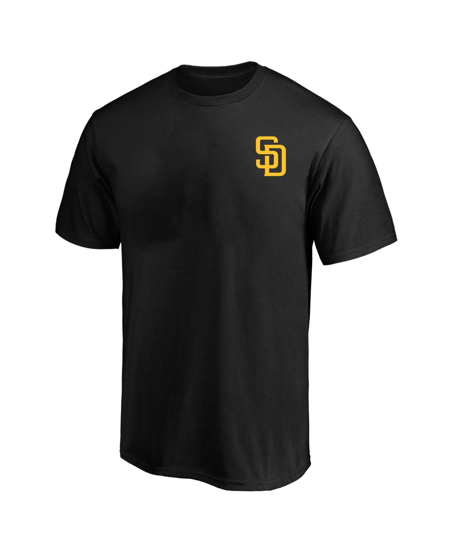 Men's Profile Black San Diego Padres Big & Tall Two-Sided Graphic T-Shirt