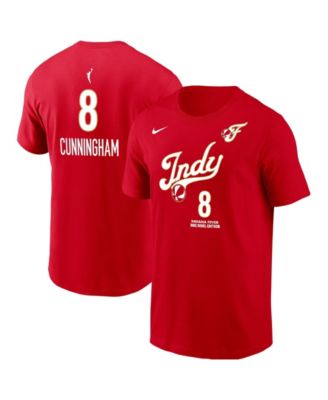 Men's Sophie Cunningham Red Indiana Fever Name & Number Rebel Edition T-Shirt