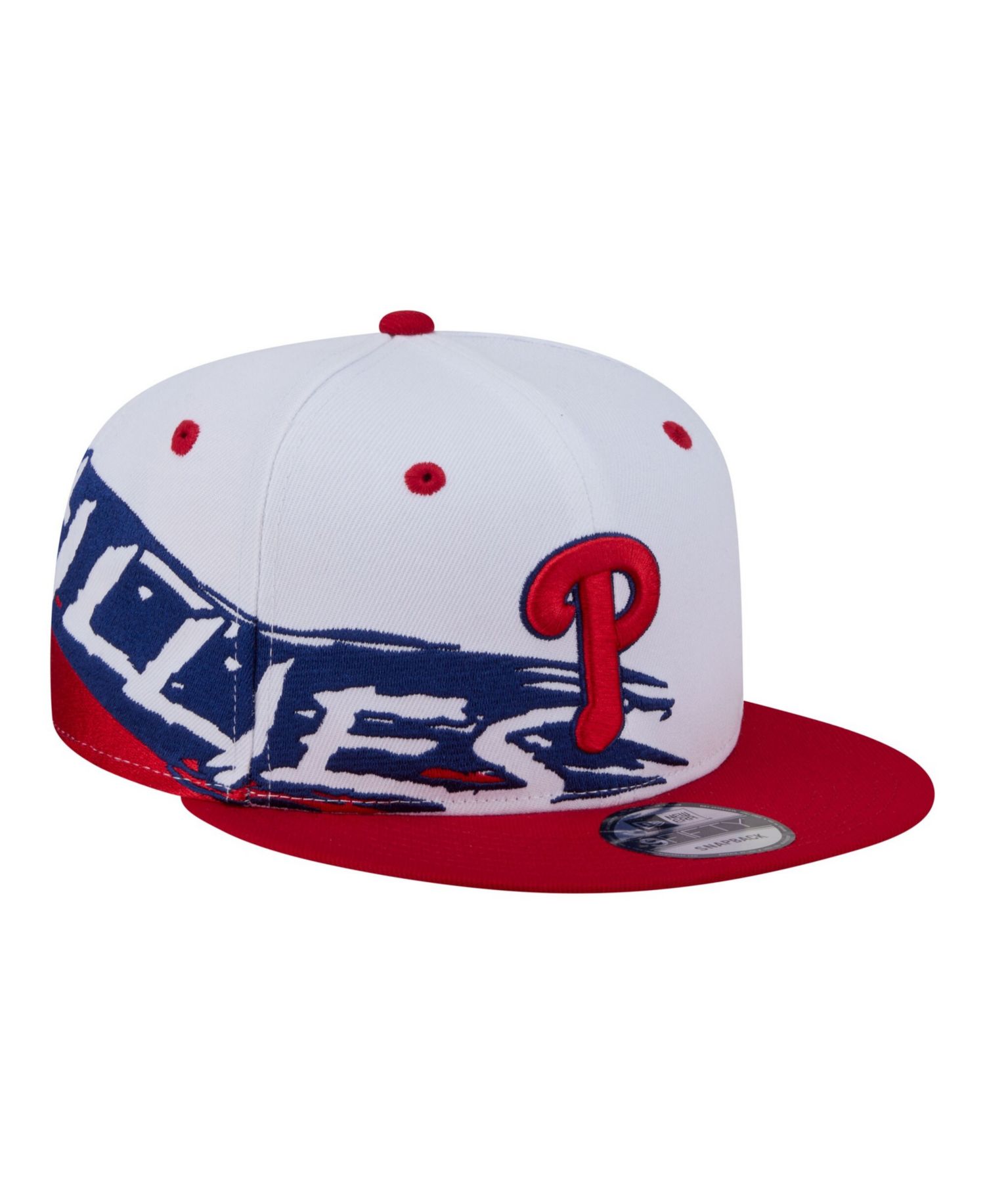 Men's White/Red Philadelphia Phillies 9FIFTY Snapback Hat