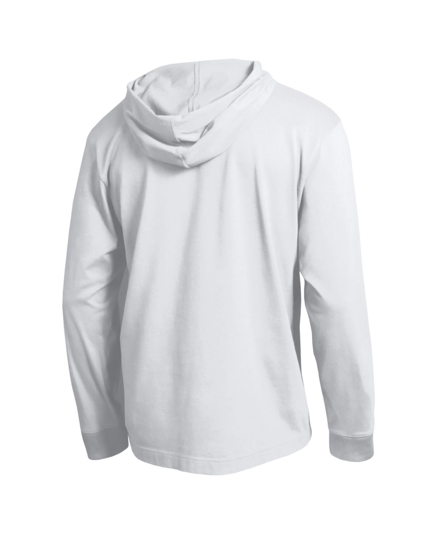 Мужская футболка Champion White Los Angeles Dodgers Cooperstown Hooded Long-Sleeve — фото 3