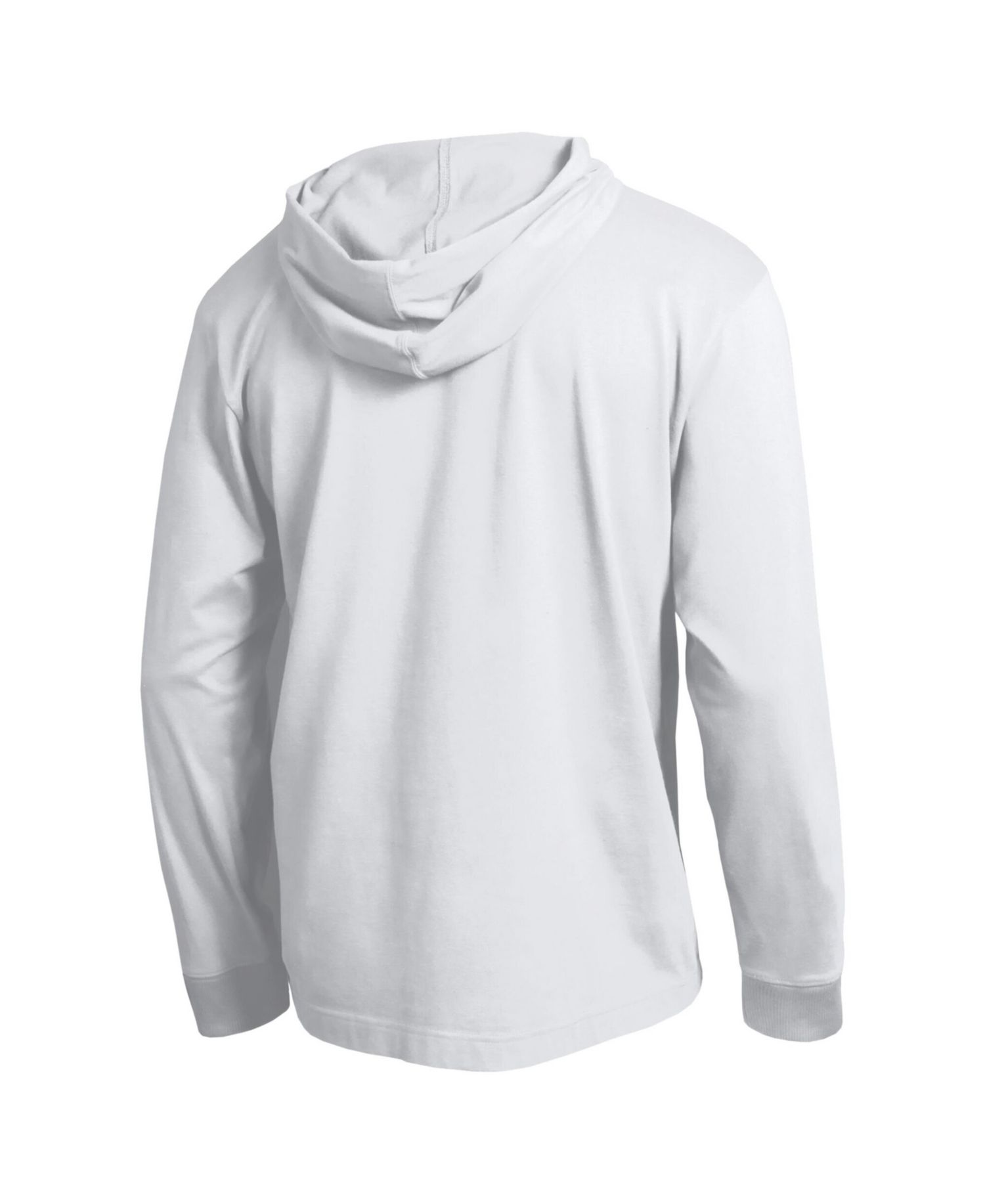 Men's White Los Angeles Dodgers Cooperstown Hooded Long-Sleeve T-Shirt