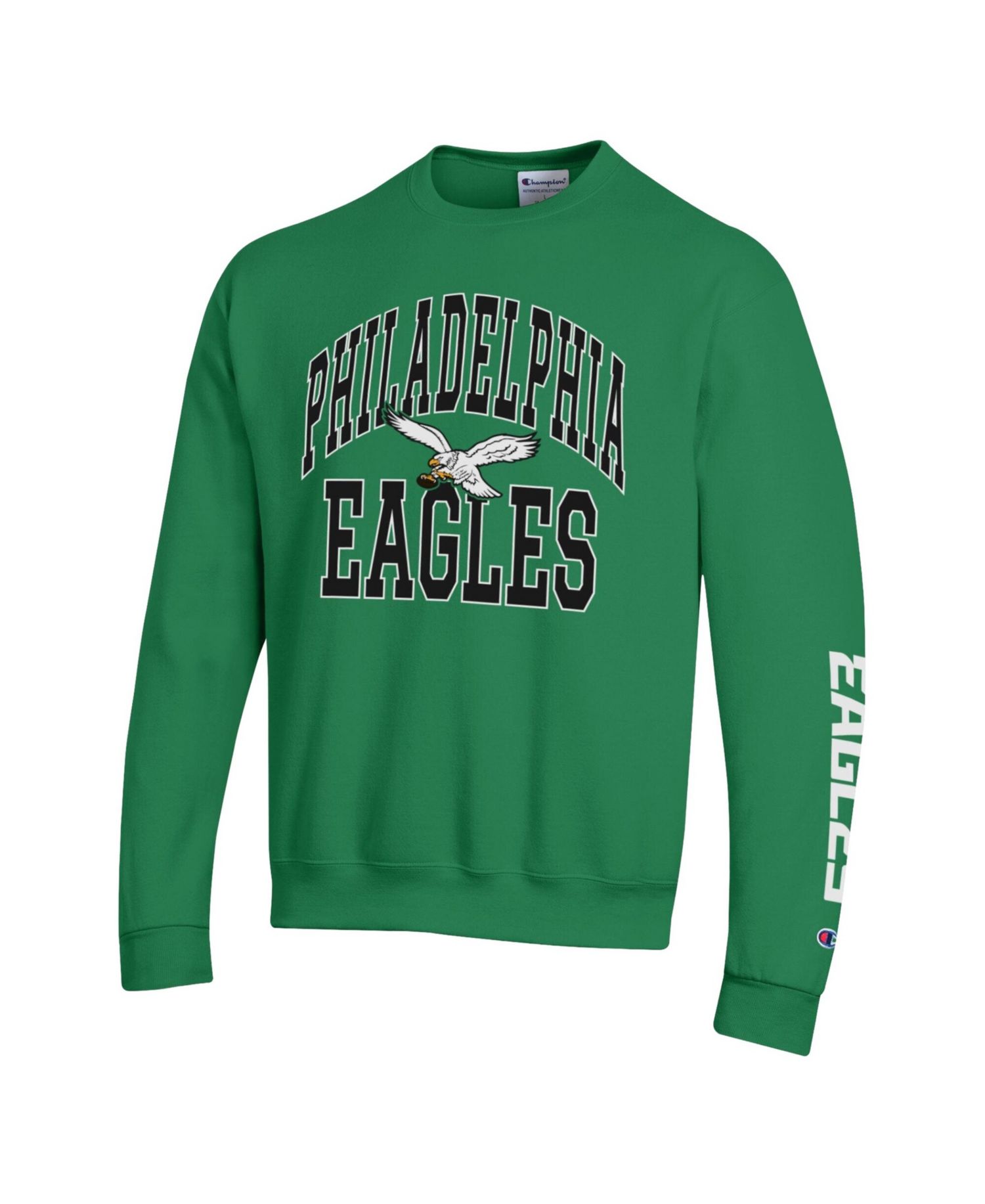 Men's Kelly Green Philadelphia Eagles Power Blend Fleece Sweatshirt
