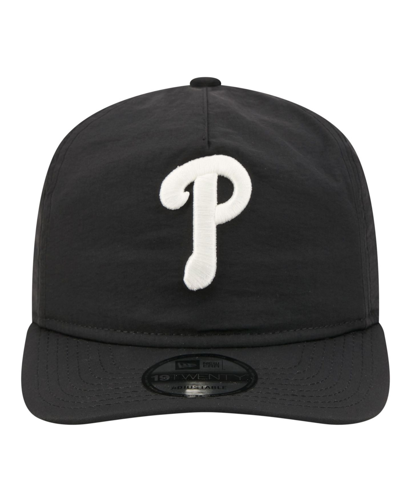 Мужская кепка New Era Black Philadelphia Phillies Everyday 19TWENTY Adjustable Hat — фото 2