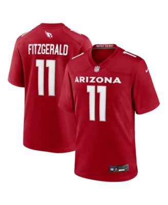 Men's Larry Fitzgerald Cardinal Arizona Cardinals Team Retired Game Jersey