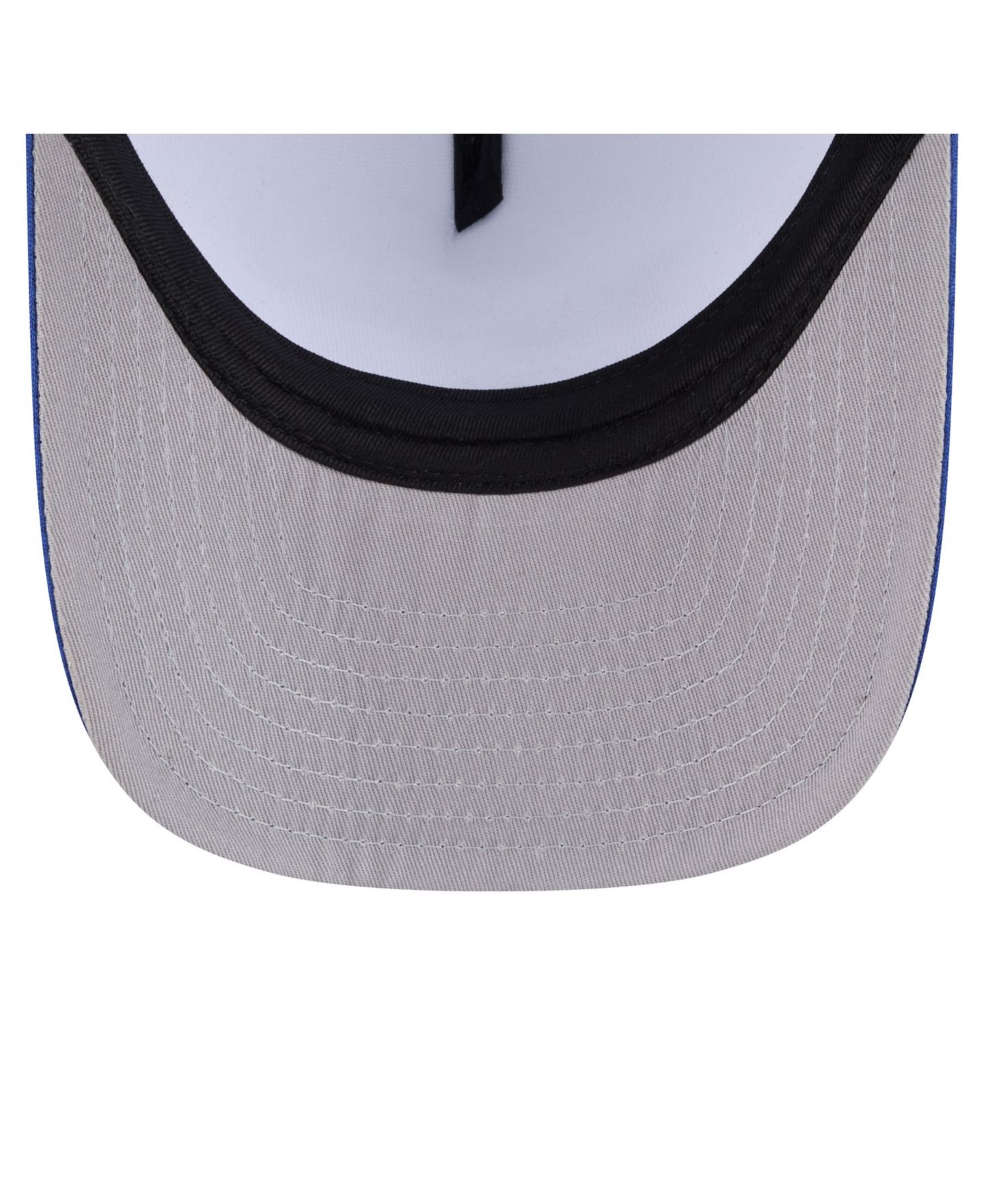Мужская кепка New Era White/Royal New York Mets Foodie A-Frame 9FIFTY Trucker Snapback Hat — фото 5