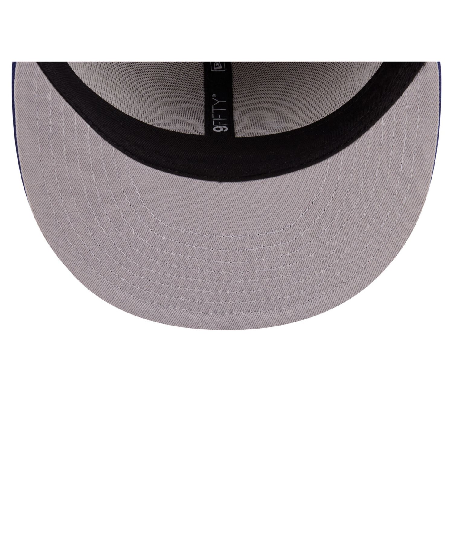 Men's Khaki/Dark Blue Texas Rangers Ice Cream 9FIFTY Snapback Hat