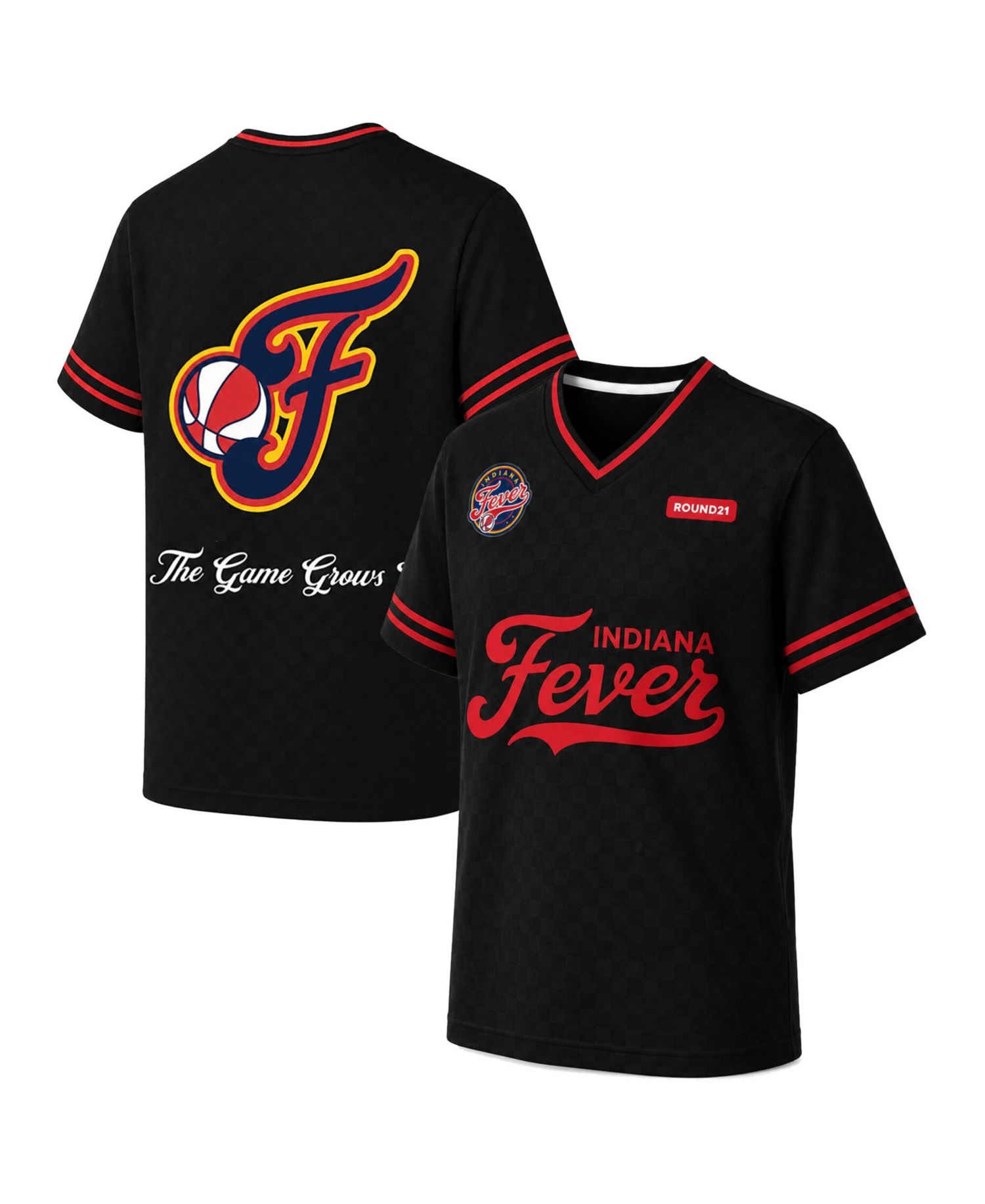 Men's Black Indiana Fever Soccer Jersey