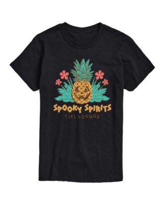 Men's Instant Message Spooky Spirits Tiki Lounge Graphic T-Shirt