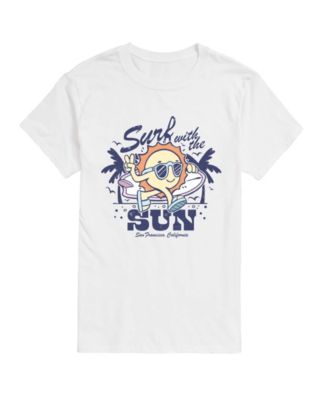 Men's Instant Message Surf With The Sun Graphic T-Shirt