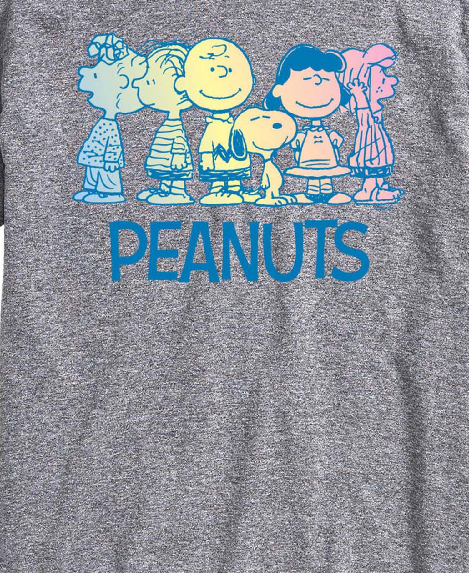 Men's Peanuts Rainbow Graphic T-Shirt