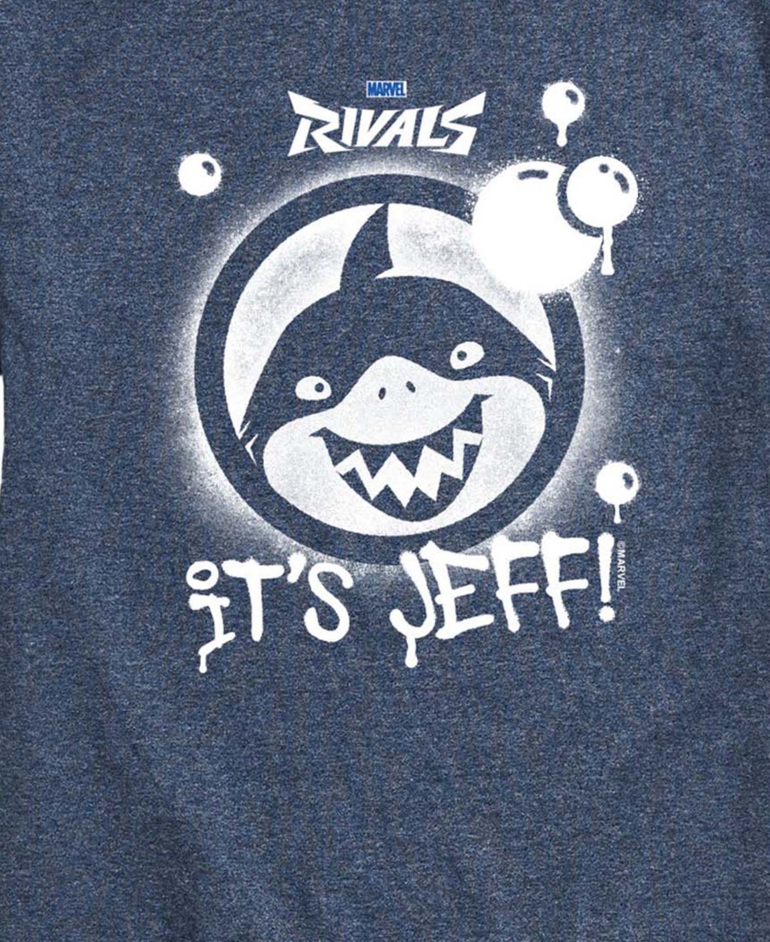 Men's Marvel Rivals Jeff Spraypaint Graphic T-Shirt