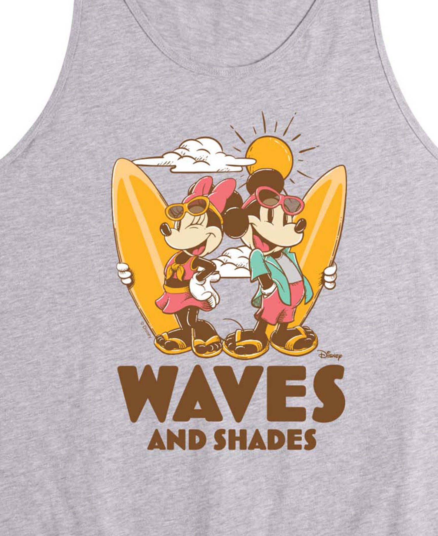 Men's Disney Waves and Shades Graphic Tank Top